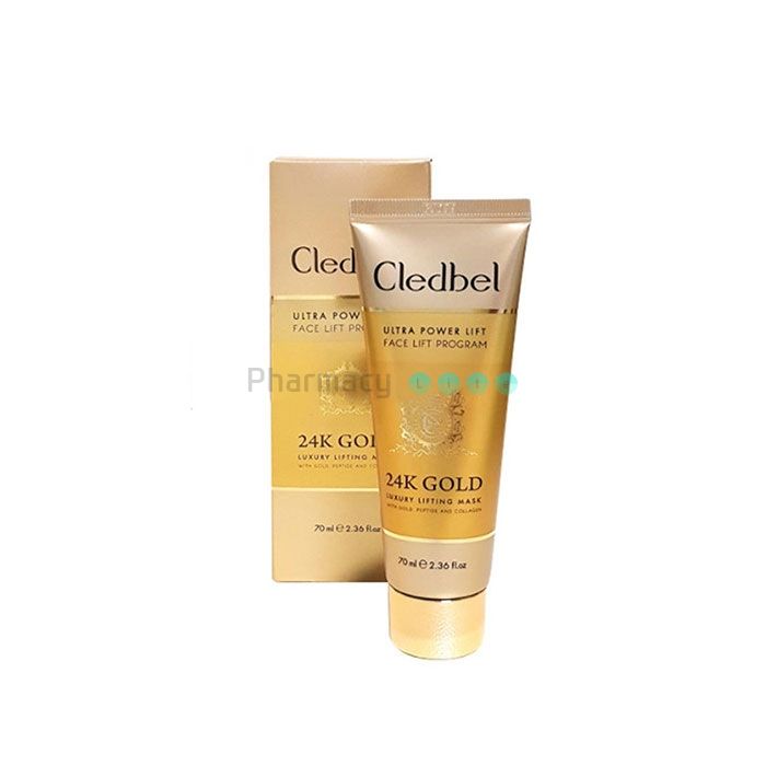 ⍙ Cledbel 24K Gold - Maske für das Gesicht