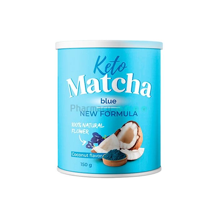 ⍙ Keto Matcha Blue - bioaktiver Schlankheitscocktail