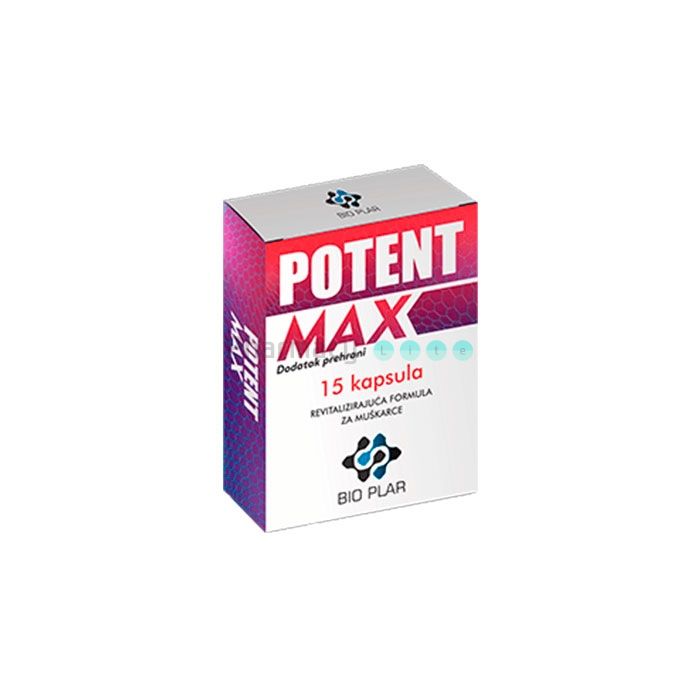 ⍙ Potent Max - Kapseln für Potenz