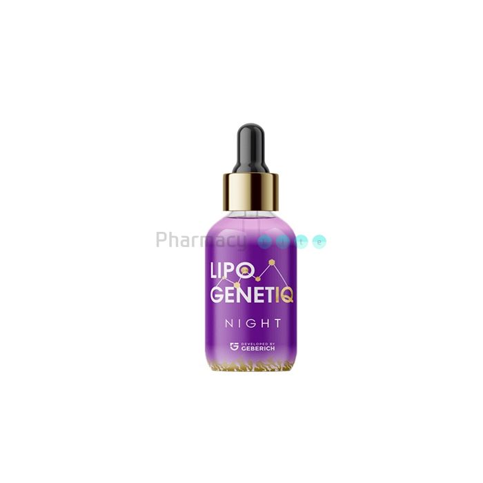 ⍙ LIPO GENETIQ - drops for weight loss