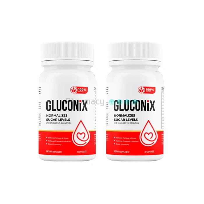 ⍙ Gluconix - cápsulas para la diabetes