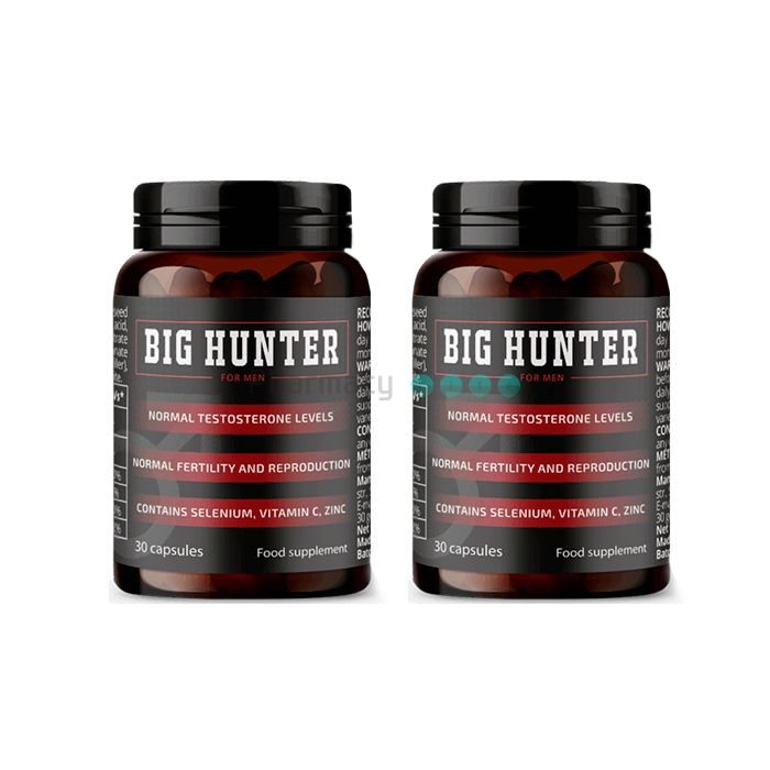 ⍙ Big Hunter - capsule pentru prostatită