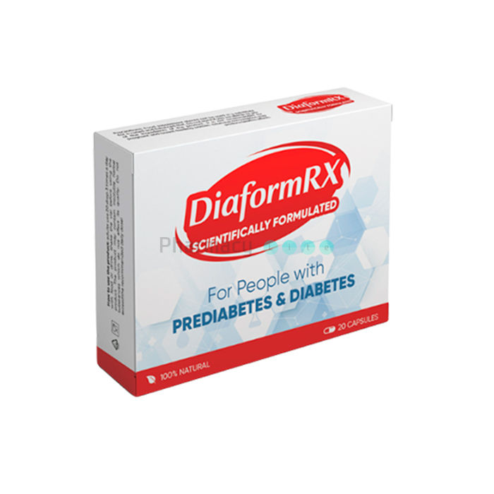 ⍙ DiaformRX caps - means for normalizing sugar levels