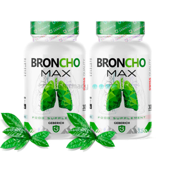 ⍙ BronchoMax - capsules that help thin thick bronchial secretions