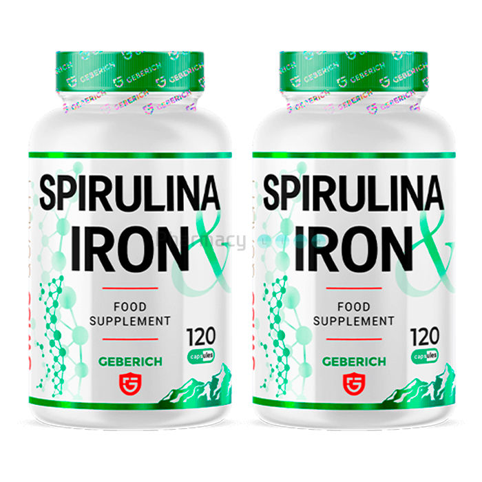 ⍙ Iron Spirulina - to improve the efficiency of the immune system